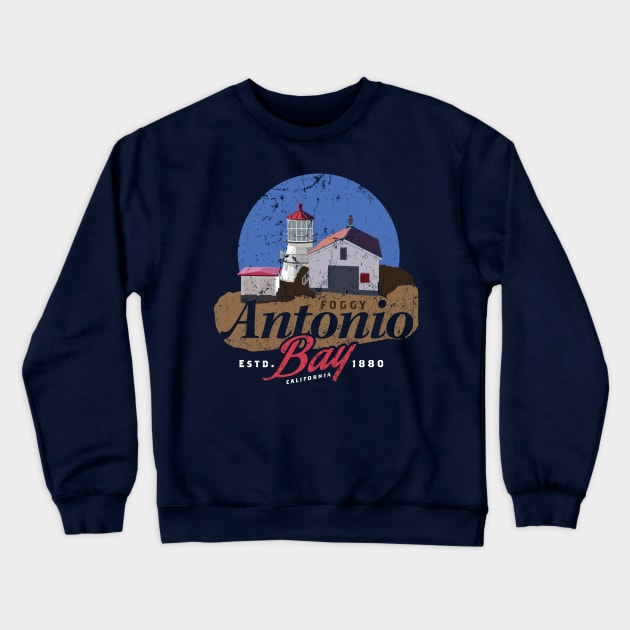 Antonio Bay Crewneck Sweatshirt by MindsparkCreative